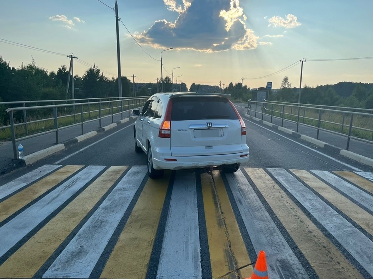 В Вытегорском округе в результате ДТП пострадала 12-летняя девочка