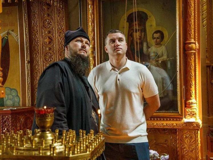 В монастырь Мелитополя доставили гуманитарную помощь