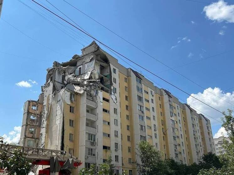 В полдень 25 июля в саратовской десятиэтажке на Блинова, 2 произошёл взрыв