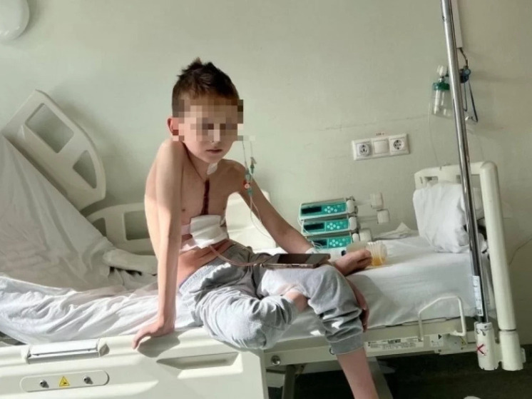 В Новосибирске у 10-летнего мальчика нашли струну от катетера
