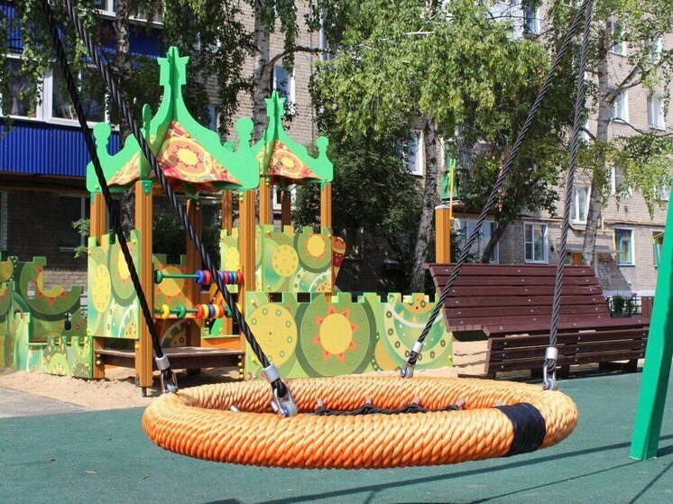 В Самарской области активно благоустраивают дворовые территории