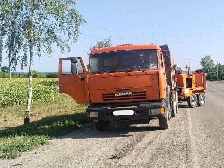 Трое мужчин пострадали при атаке дрона на грузовик в Шебекинском округе