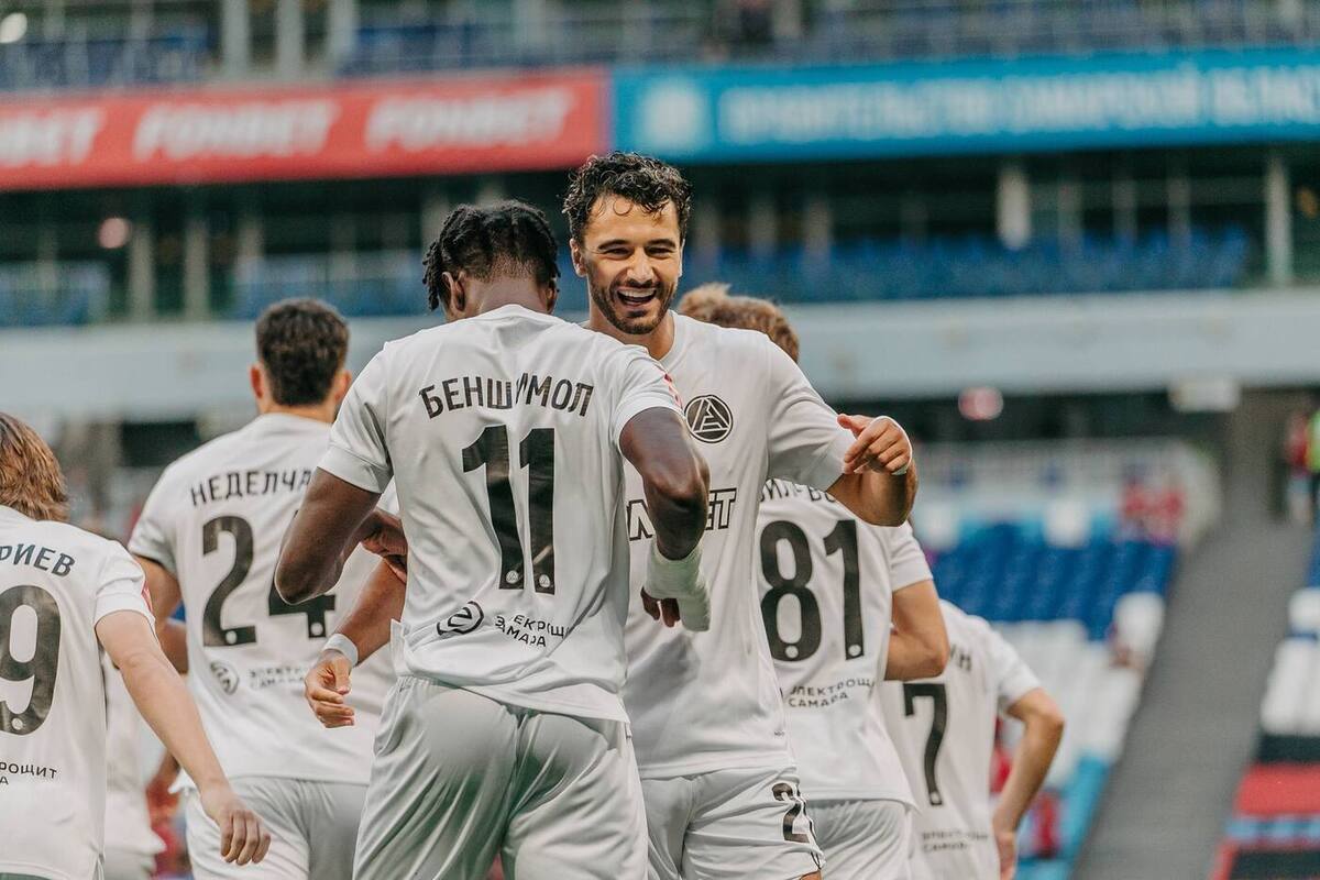 Дубль Беншимола принес «Акрону» победу над «Балтикой» в Кубке России