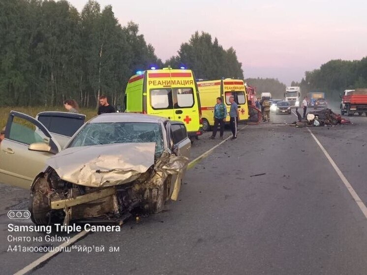 Автоледи разбилась на трассе К-19Р в Новосибирской области