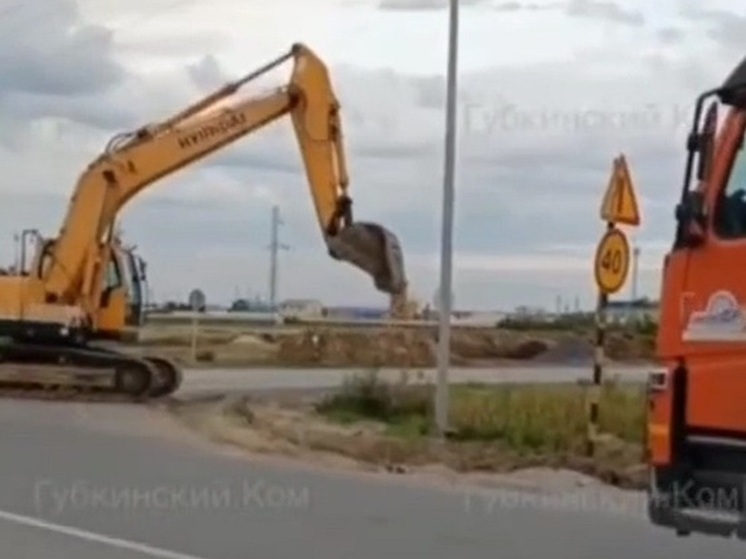 Полиция задержала водителя экскаватора, устроившего бунт в Губкинском