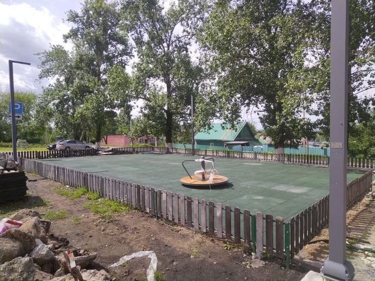 Современная игровая площадка появится в одном из поселков Амурской области к концу лета