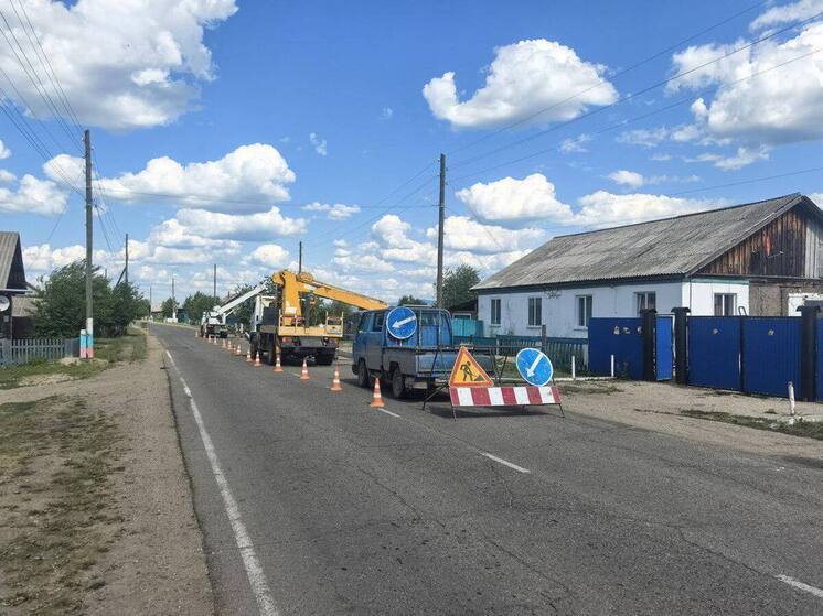 Освещение устанавливают в селах в Забайкалье