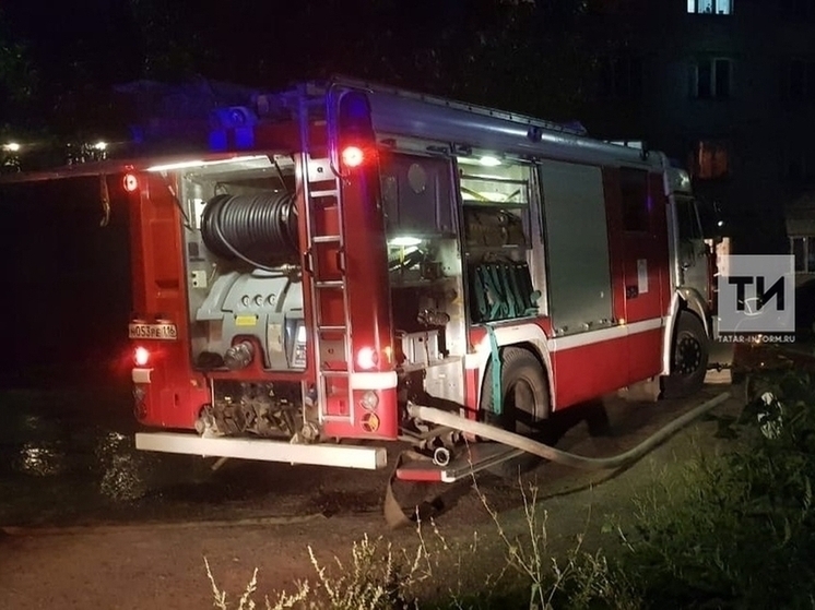 В Татарстане бдительность женщины помогла спастись семье от гибели в пожаре