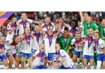 Женская сборная Англии в третий раз подряд выиграла женский чемпионат Европы, защитив титул 2022 года