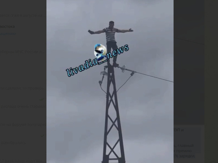 Пьяный акробат залез на опору ЛЭП: показывал смертельный номер в Волчанцах