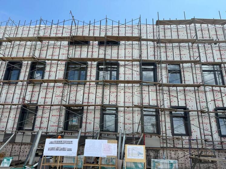 В Новосибирской области строят новый хирургический корпус