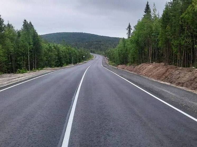 На участке автодороги Пиренга – Ковдор обновили дорожное полотно