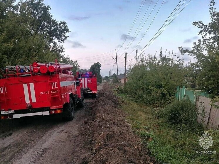 Женщина погибла при пожаре в частном доме в Челябинской области