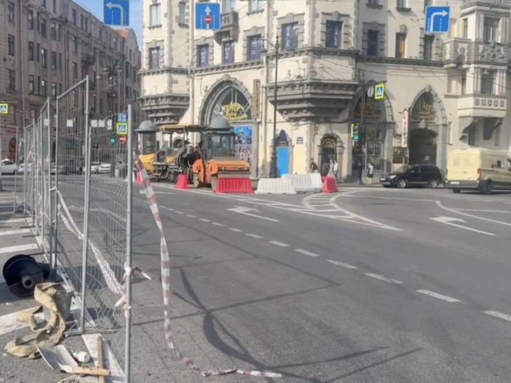 Ремонт дороги на Каменноостровском проспекте не обошелся без нарушений на 300 тысяч