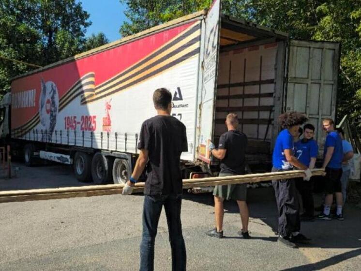 Из Самары в Курскую область 30 июля отправили крупную партию гуманитарного груза