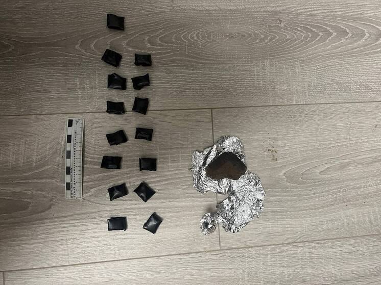 Молодой человек задержан за распространение гашиша в Рязани