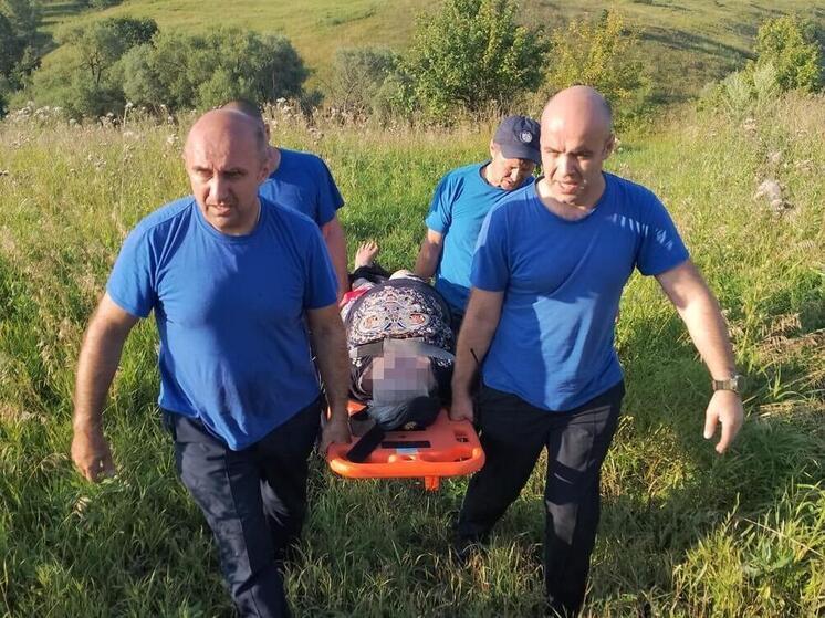 90-летнюю женщину с деменцией спасли в лесу под Зарайском
