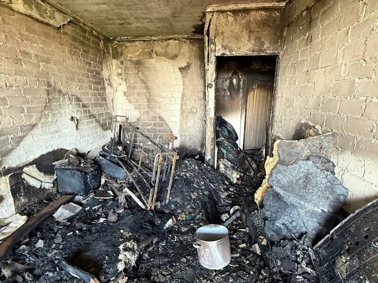 Пожар на 12-м этаже дома в Йошкар-Оле едва не закончился трагедией