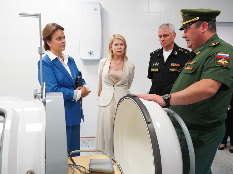 Замминистра обороны РФ Анна Цивилева проверила госпиталь в Казани
