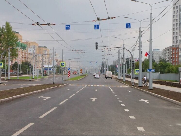 В Омске запустили движение по обновлённому бульвару Архитекторов