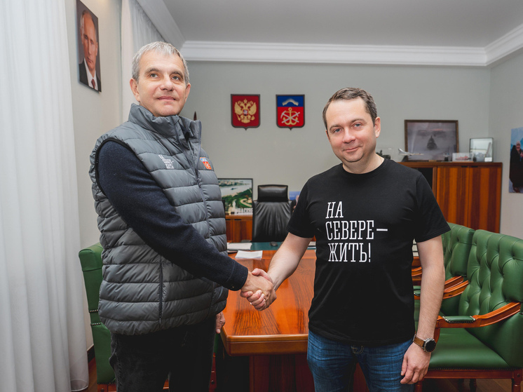 Андрей Чибис и Владислав Филев обсудили модернизацию судоремонтного завода в Мурманске
