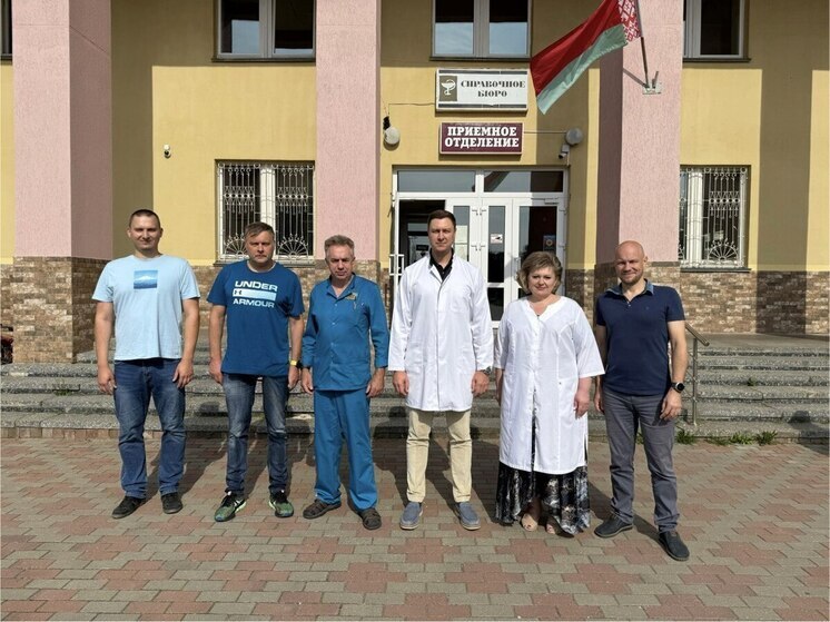 Псковские врачи-онкологи работают в Витебском диспансере