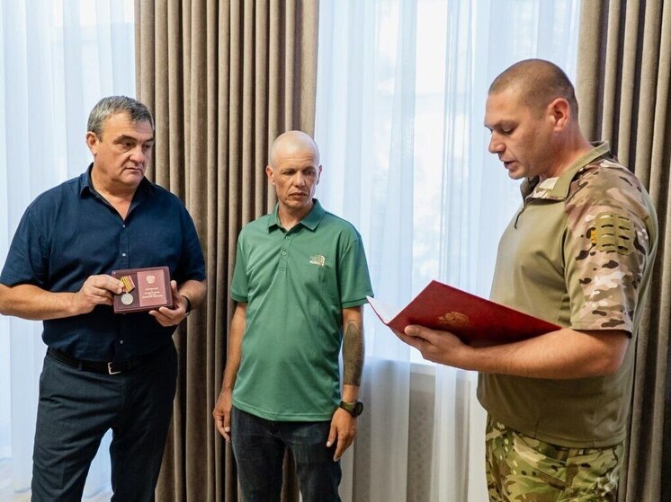 Житель городского округа Мелитополь получил государственную награду за мужество в боях