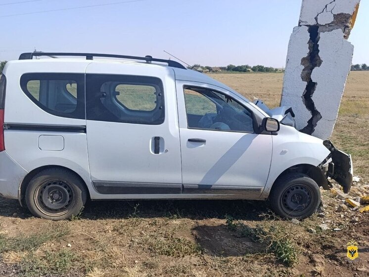 В Херсонской области в ДТП ранен 38-летний водитель Renault Dokker