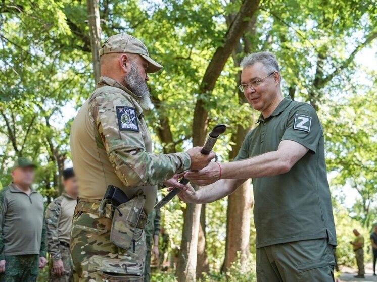 Губернатор Ставрополья встретился с бойцами «Терека» в зоне СВО