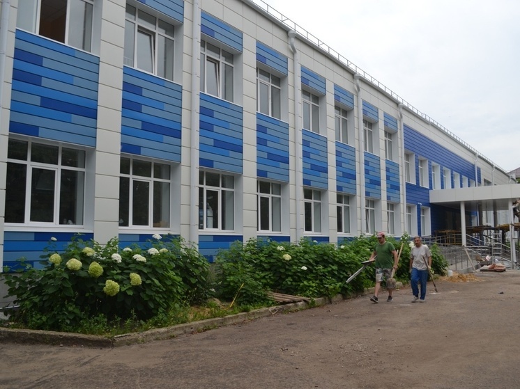 В Орле лицей №32 планируют сдать в середине августа