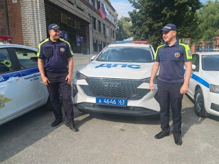 Самарские сотрудники ГАИ спасли мужчину с больным сердцем