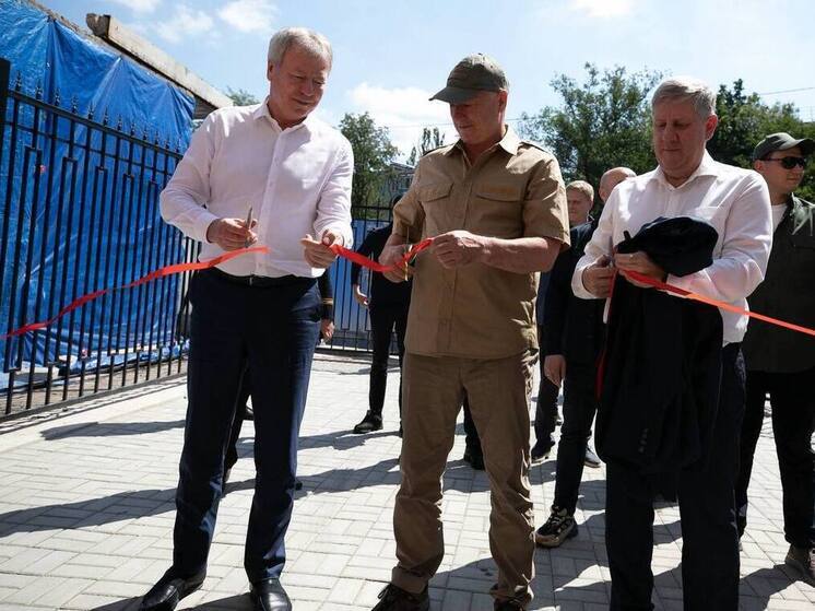 В ходе рабочей поездки в ДНР зампред Правительства РФ Марат Хуснуллин посетил Мариуполь