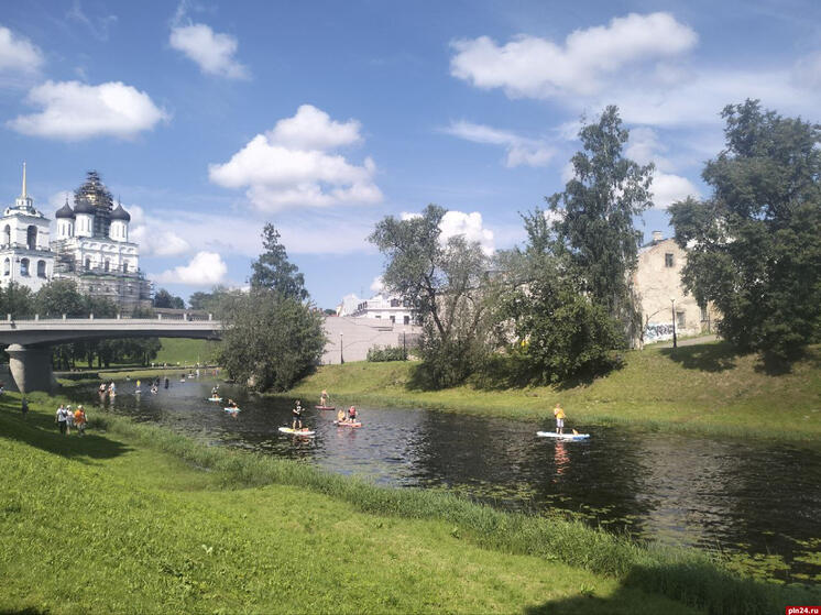 Более 130 человек приняли участие в «Псков SUP Фесте»