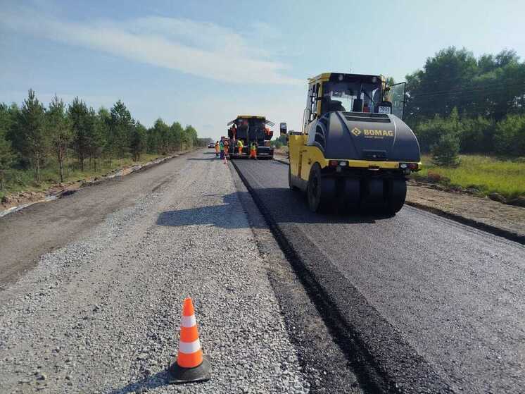 В Томской области активно идёт ремонт дороги Первомайское – Орехово