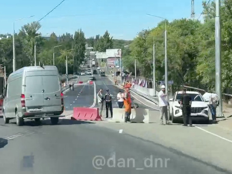 В Макеевке вскоре откроется 26-метровый мост через реку Грузская