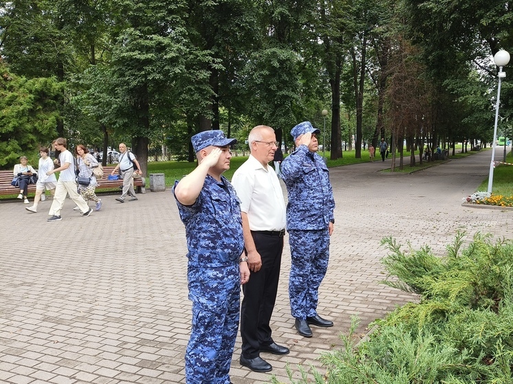 Псковские росгвардейцы почтили память героев Первой мировой войны