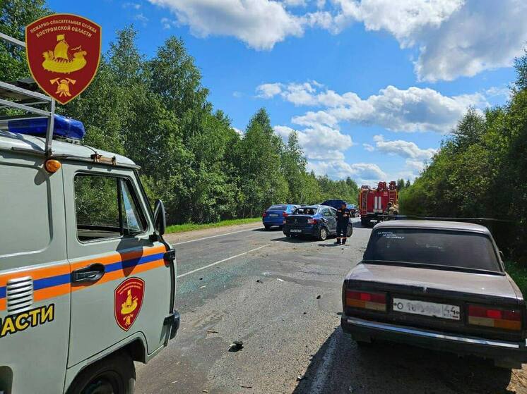 Костромские ДТП: ребенок серьезно пострадал при аварии автомобиля «Рено» в Шарьинском районе