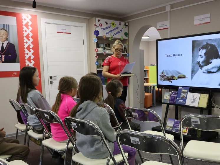 Литературный вечер состоялся в поселке Нельмин Нос