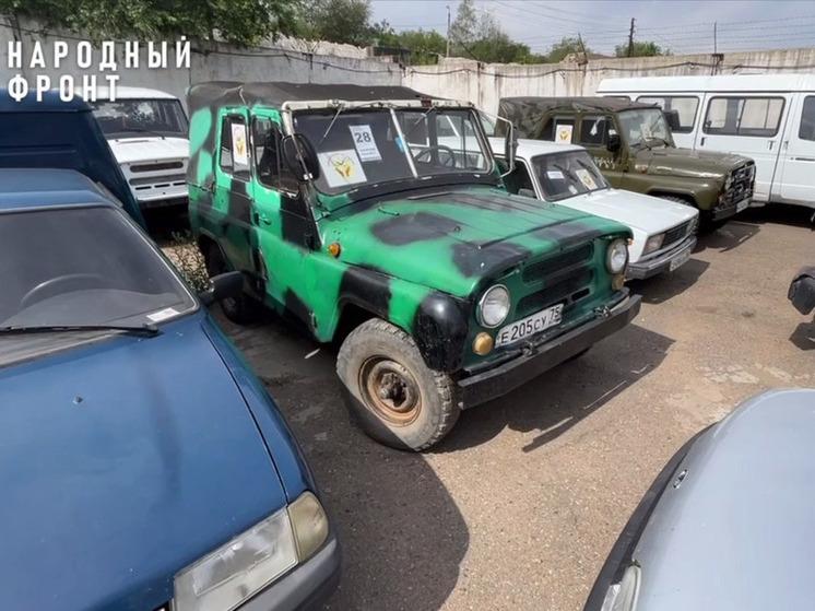 Рекордную партию автомобилей отправят забайкальские волонтеры на СВО