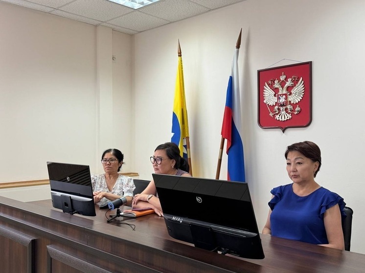 Медики Калмыкии провели совещание с коллегами подшефного  района ЛНР