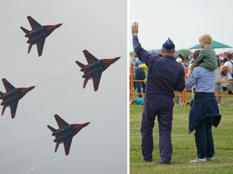 Появились яркие кадры с авиашоу в Новосибирске