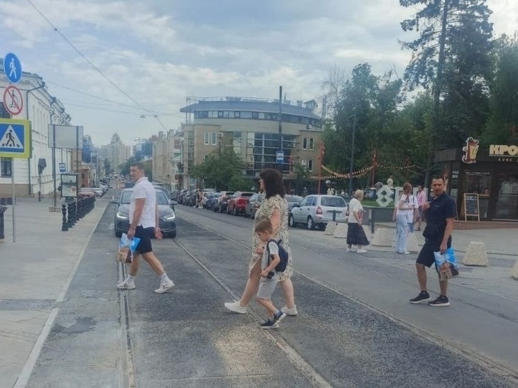 Октябрьскую улицу в Нижнем Новгороде освободили от ограничений