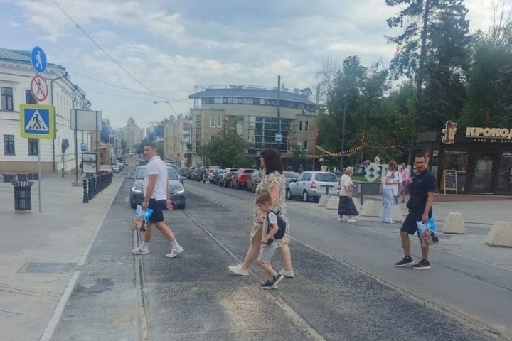 Октябрьскую улицу в Нижнем Новгороде освободили от ограничений