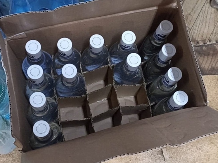 Курганские полицейские изъяли 30 бутылок немаркированного алкоголя