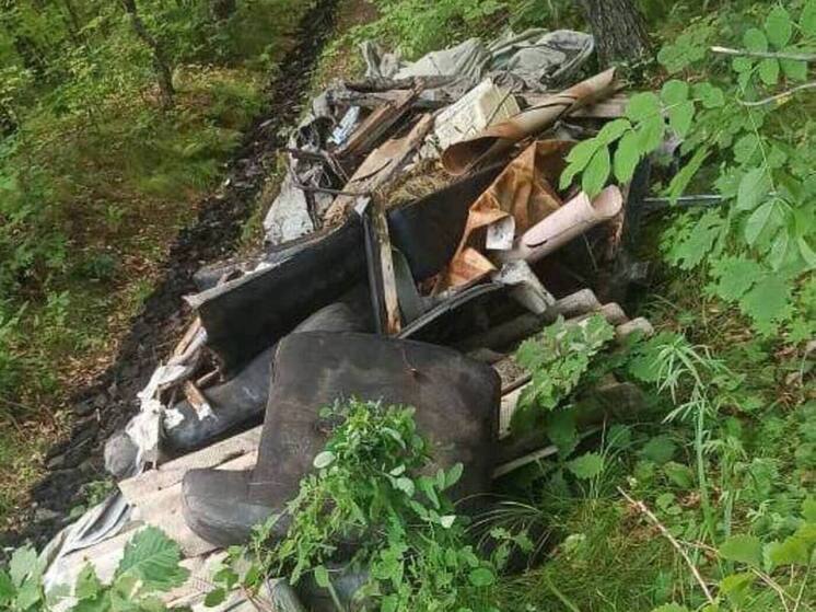 От нелегальной свалки избавили лес Хабаровского края