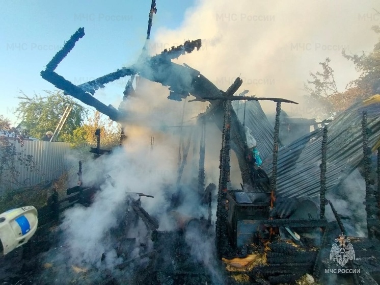 В СНТ в калужском Секиотове в огне пострадал пенсионер