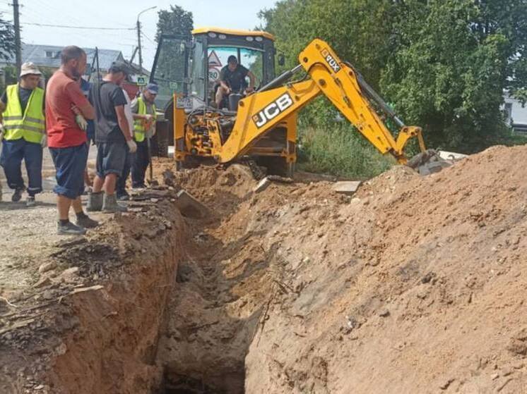 В Костроме начали строить ливневую канализацию для детской больницы на Беленогова
