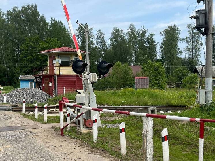 В Тосненском районе временно ограничат движение на двух ж/д переездах