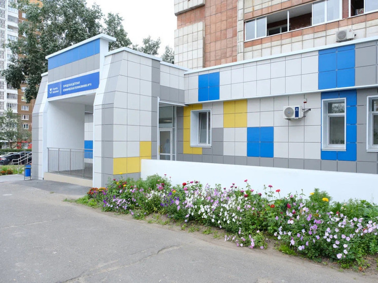 В детской поликлинике на Парковом завершился капитальный ремонт