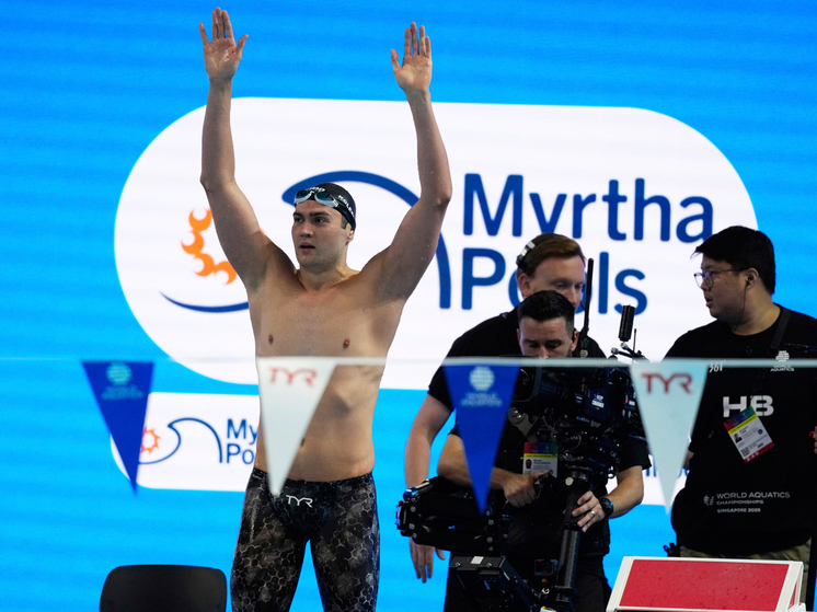 Чумовое окончание чемпионата мира по плаванию в Сингапуре
